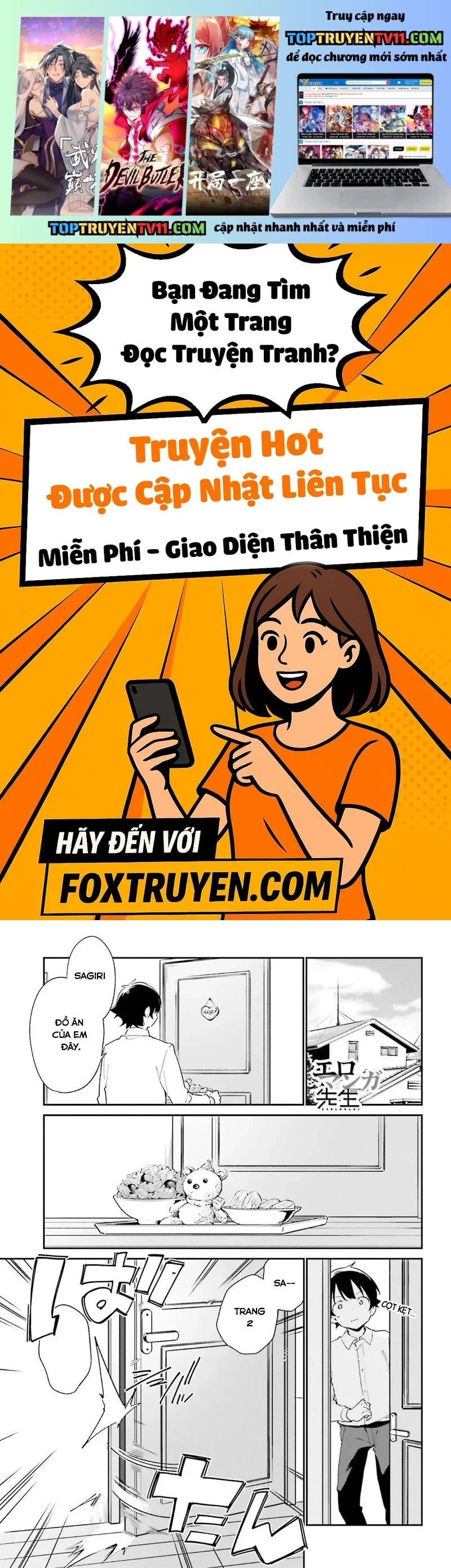 Ero Manga Sensei Chapter 65 - Trang 2