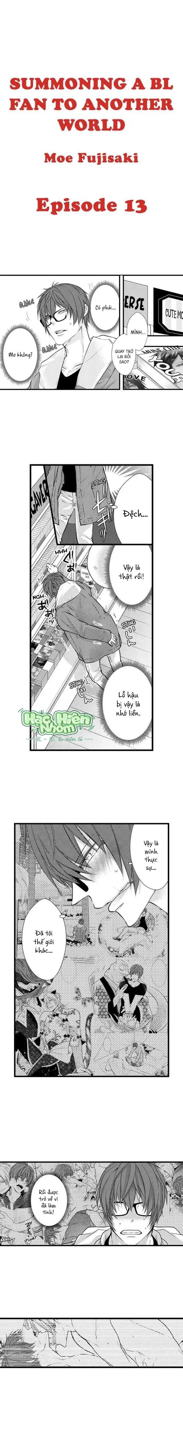 Fan cuồng Boylove bị triệu hồi tới một thế giới lạ Chapter 13 Hachiennhom - Trang 2