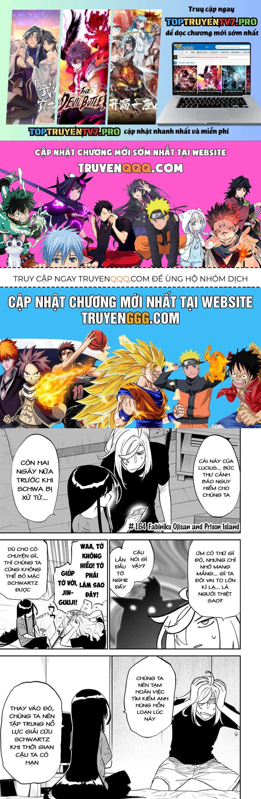 Fantasy Bishoujo Juniku Ojisan To Chapter 164 - Trang 3