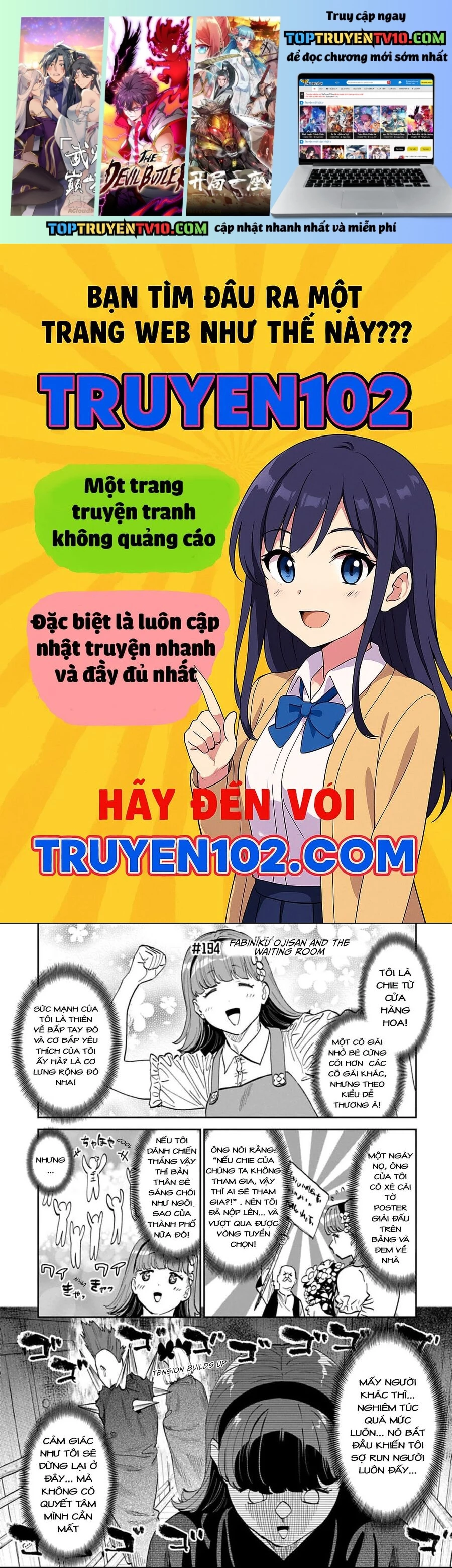 Fantasy Bishoujo Juniku Ojisan To Chapter 194 - Trang 2