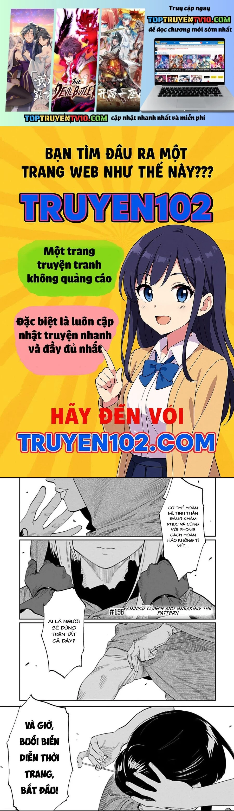 Fantasy Bishoujo Juniku Ojisan To Chapter 196.1 - Trang 2