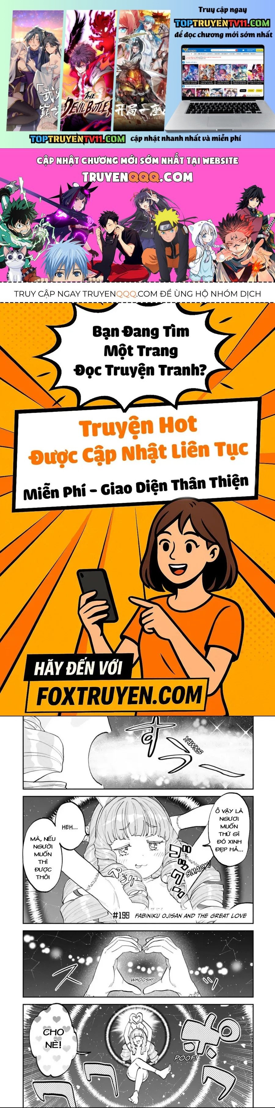 Fantasy Bishoujo Juniku Ojisan To Chapter 199.1 - Trang 2