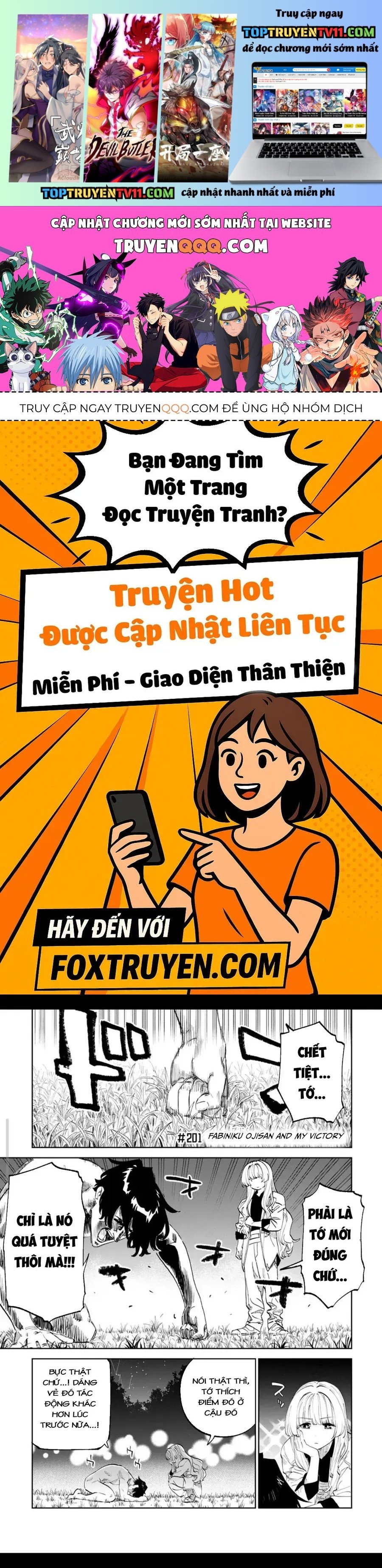 Fantasy Bishoujo Juniku Ojisan To Chapter 201 - Trang 2