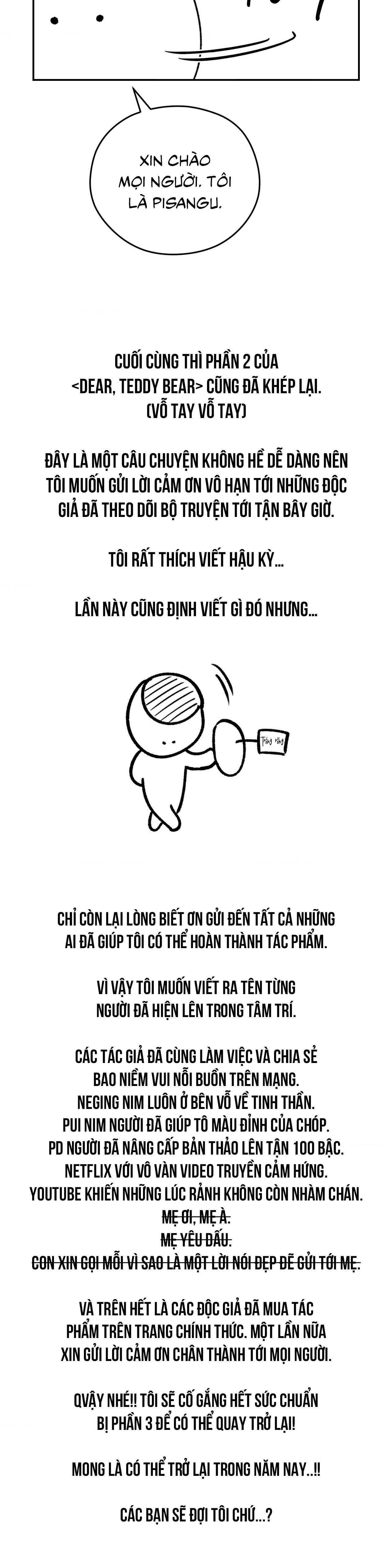 Gấu Teddy Thân Yêu Chapter 50.01 - Trang 2