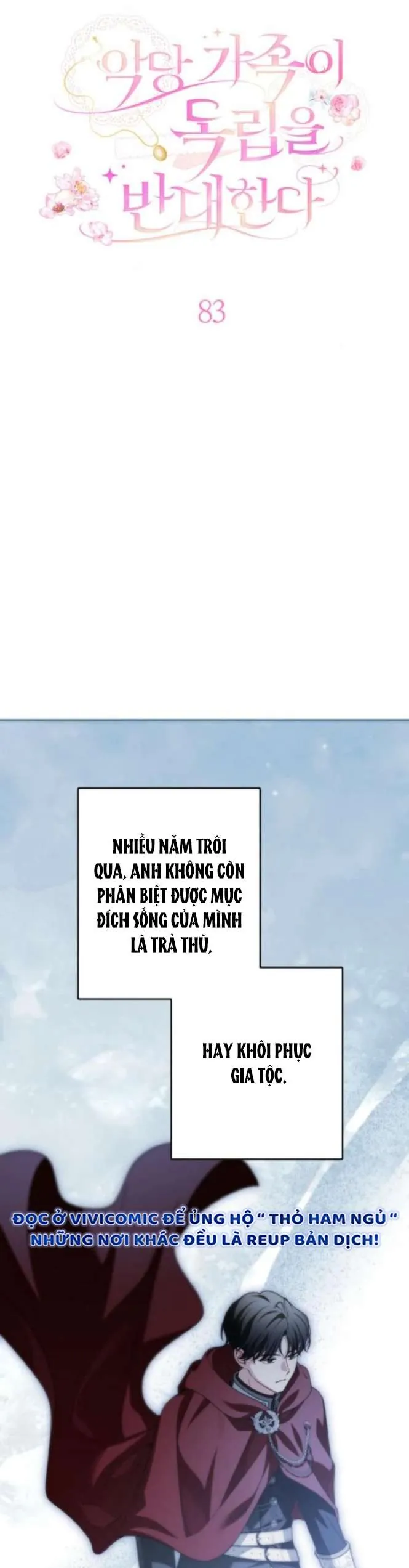 gia đình phản diện phản đối tự lập Chap 83.1 9