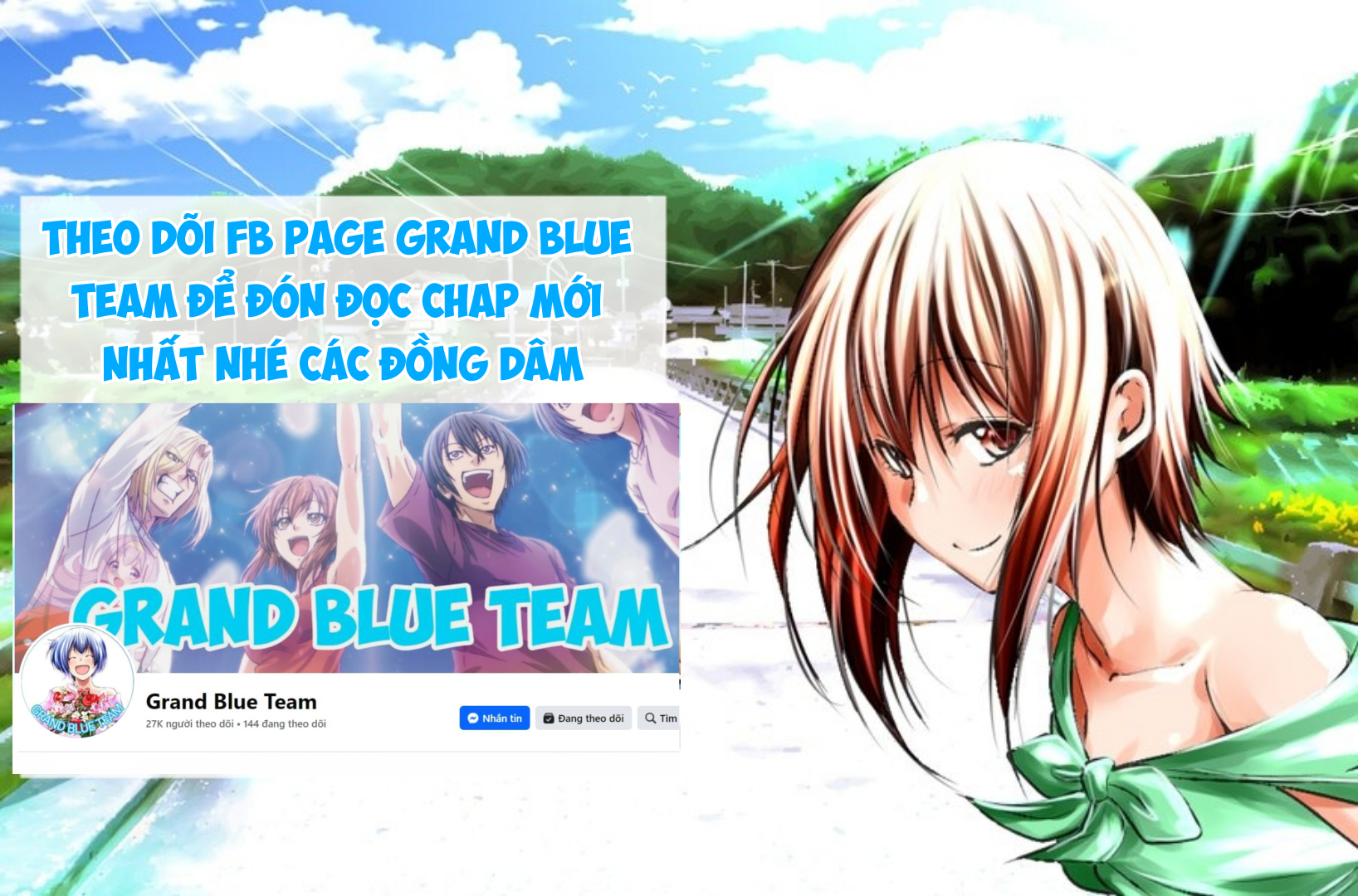 Grand Blue – Cô Gái Thích Lặn Chapter 101 - Trang 2
