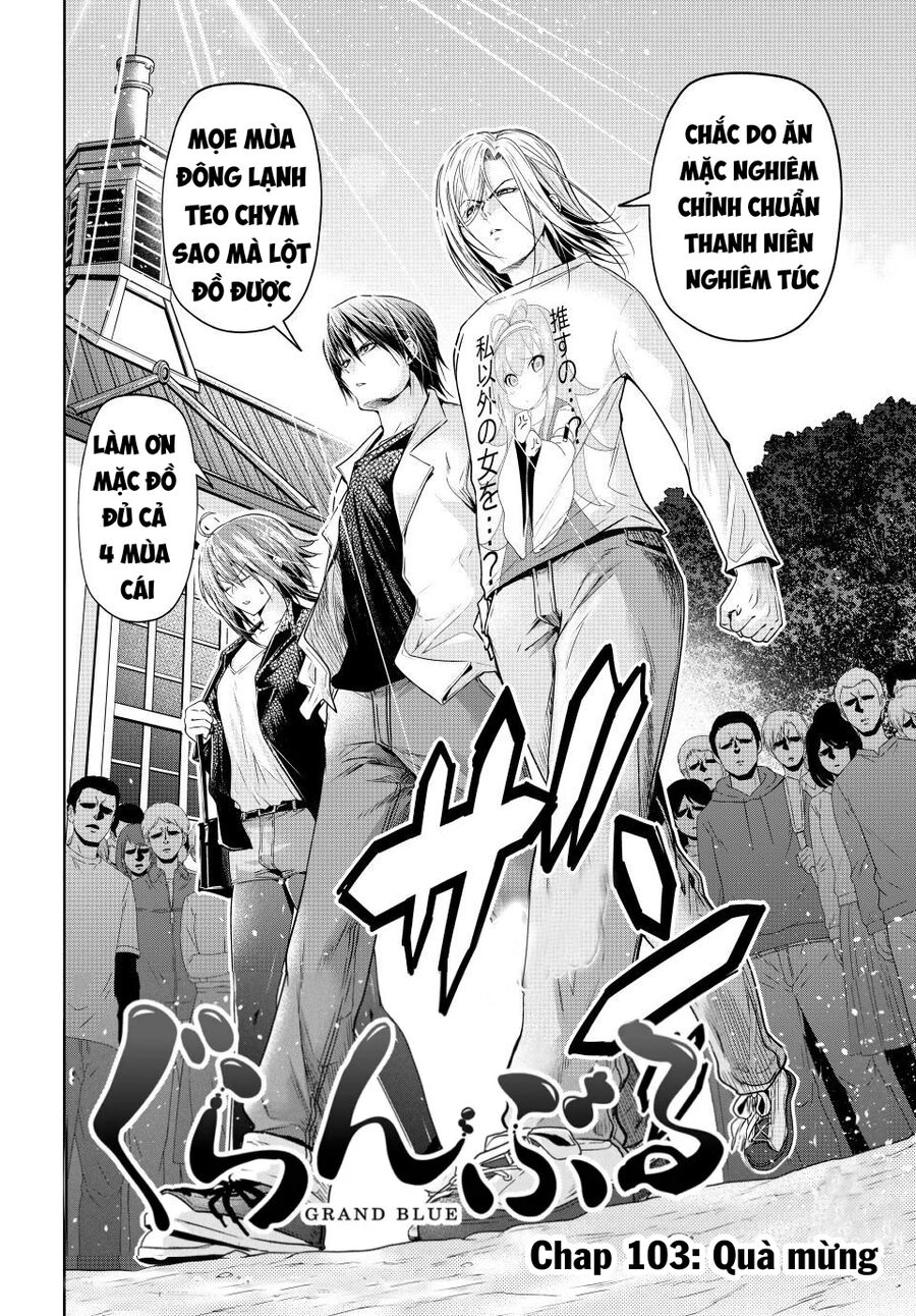 Grand Blue – Cô Gái Thích Lặn Chapter 103 - Trang 2
