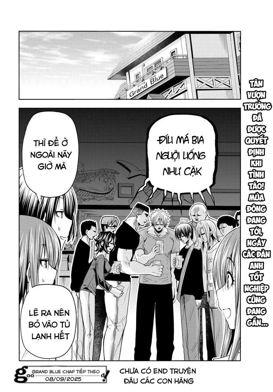 Grand Blue – Cô Gái Thích Lặn Chapter 105 - Next 