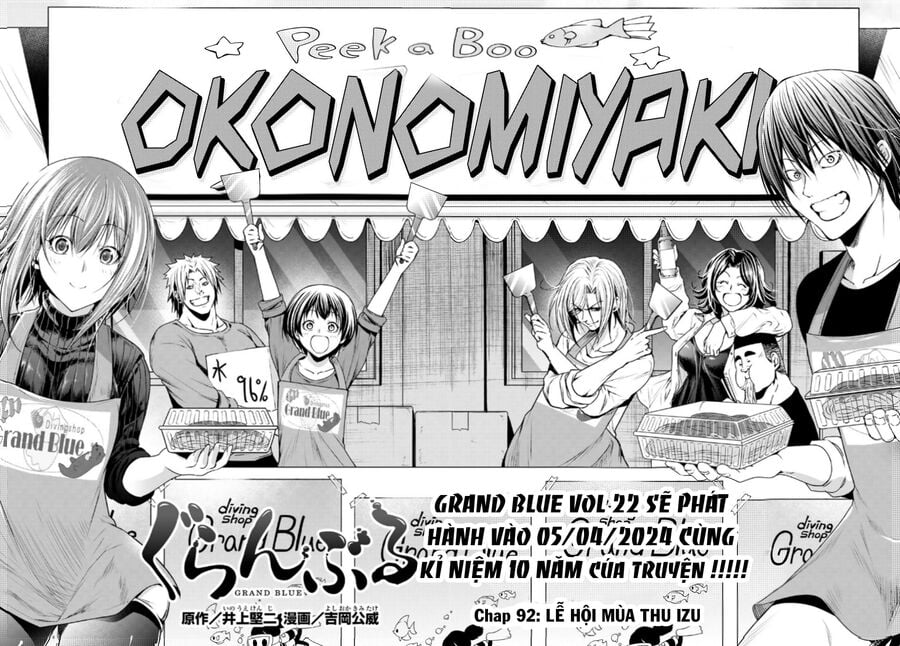 Grand Blue – Cô Gái Thích Lặn Chapter 92 - Trang 2