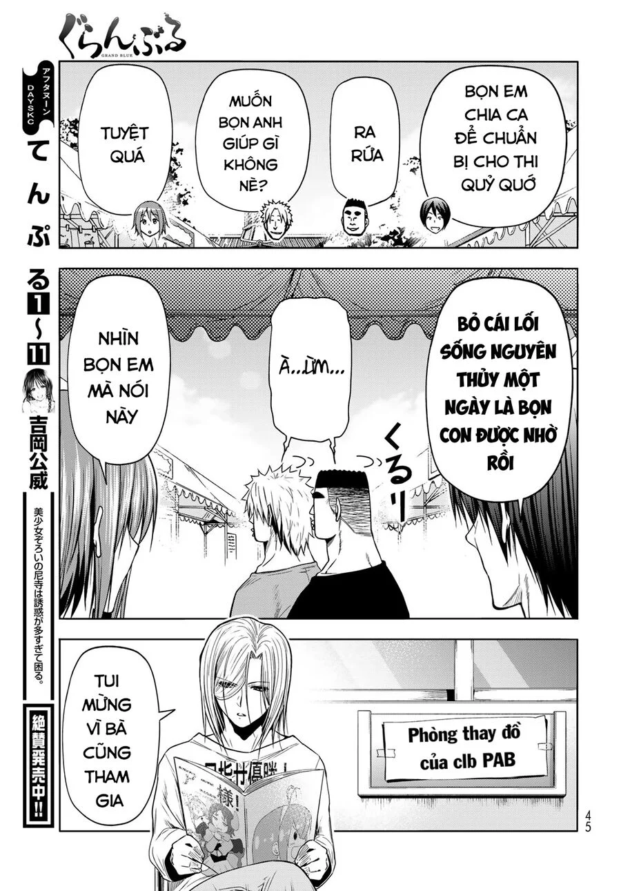 Grand Blue – Cô Gái Thích Lặn Chapter 93 - Trang 2