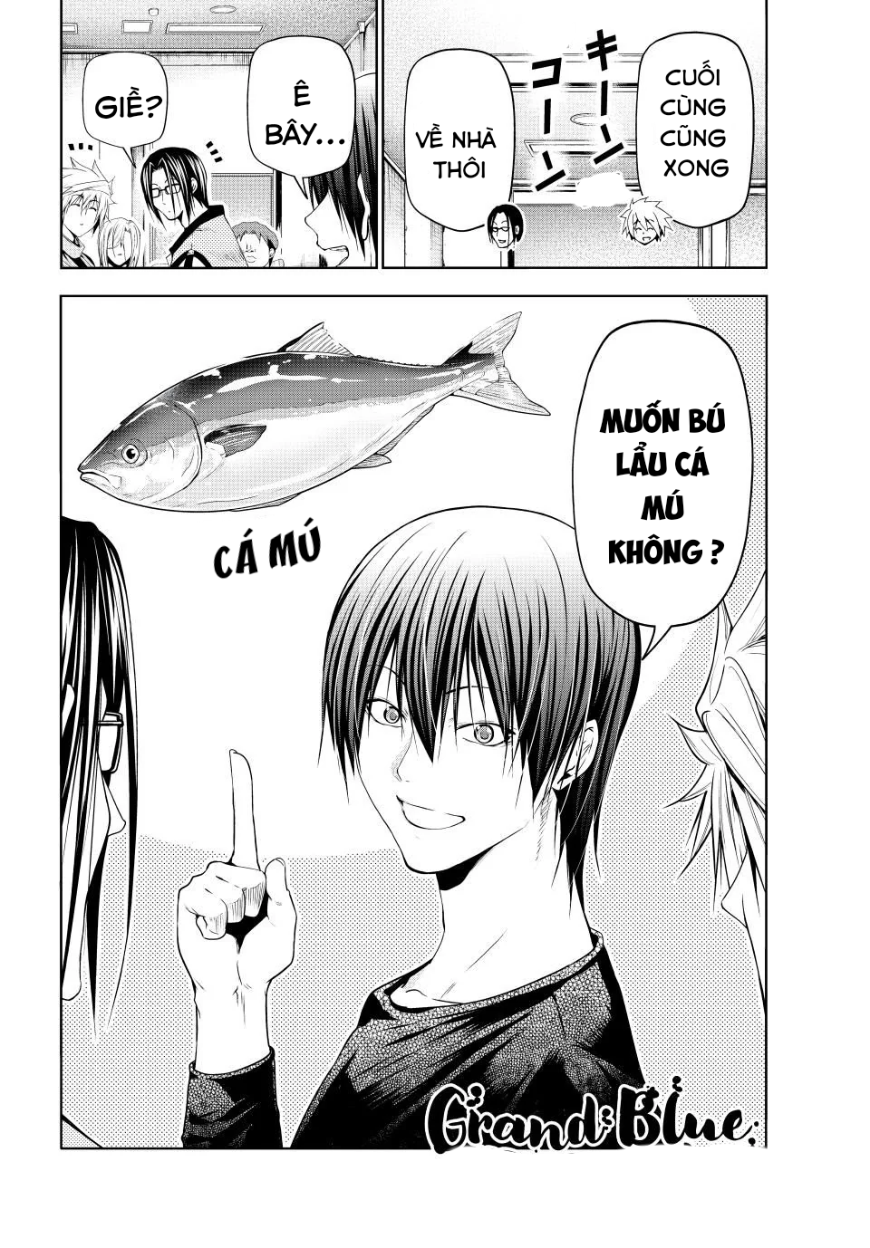 Grand Blue – Cô Gái Thích Lặn Chapter 96 - Trang 2