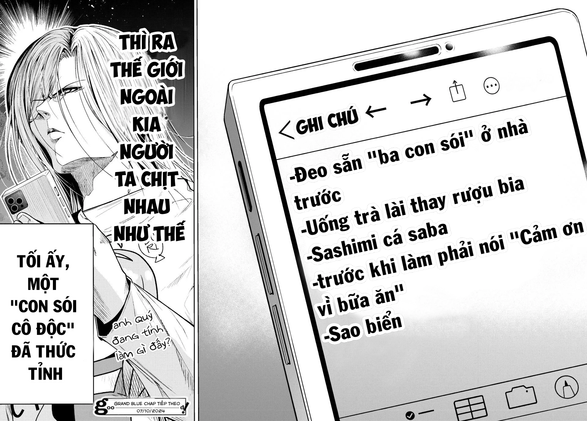 Grand Blue – Cô Gái Thích Lặn Chapter 96 - Trang 2
