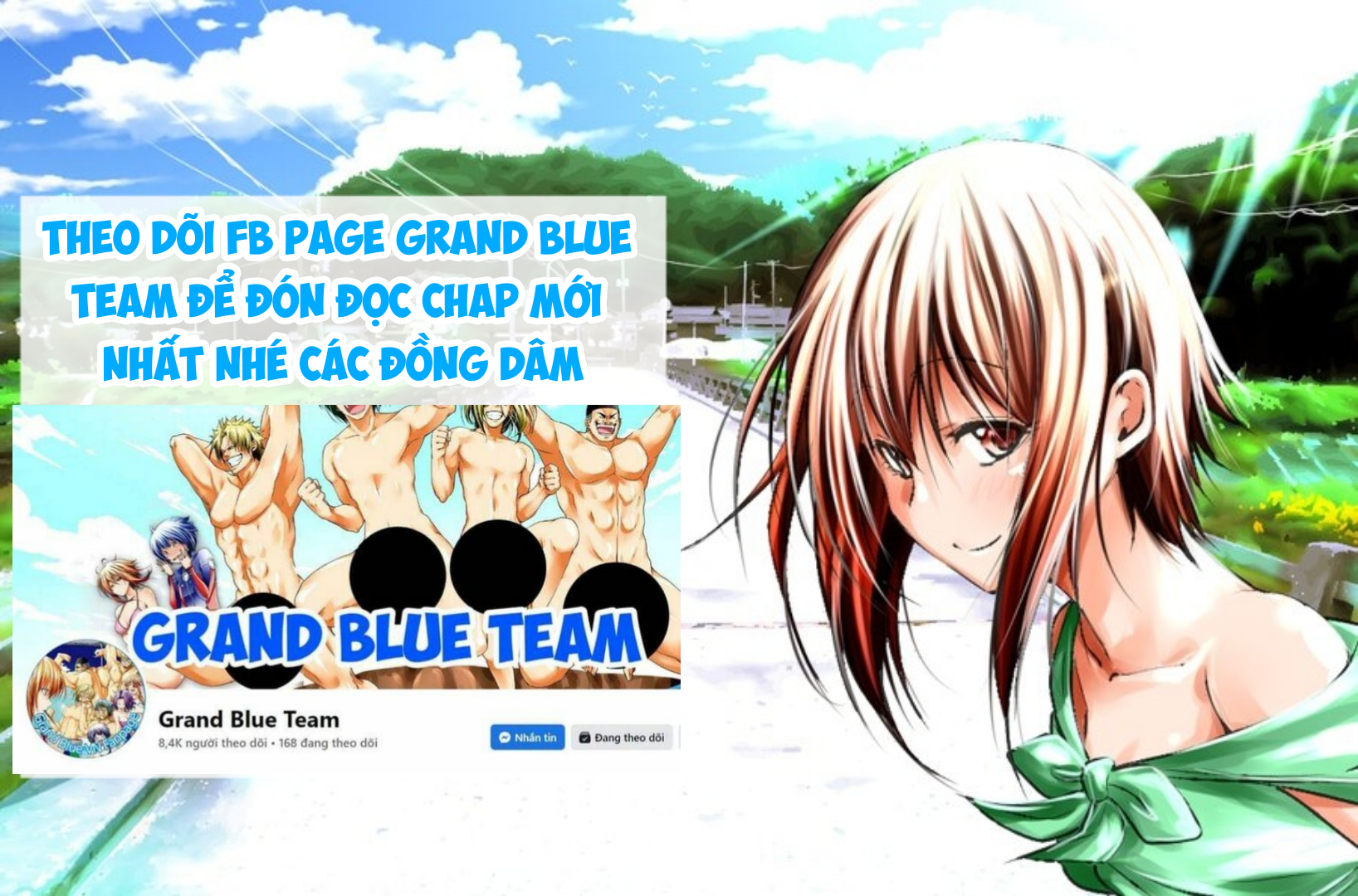 Grand Blue – Cô Gái Thích Lặn Chapter 96 - Trang 2