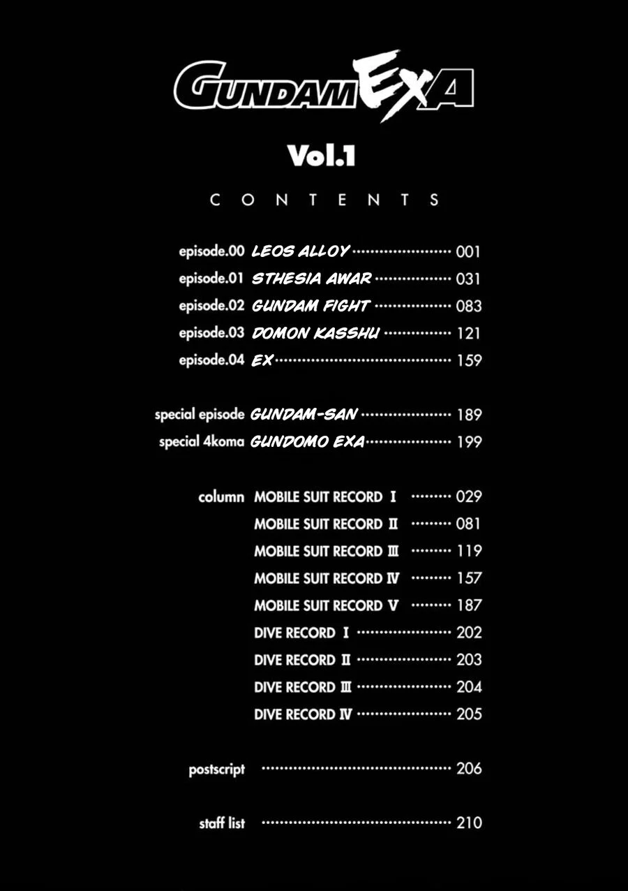 Gundam Exa Chapter 0 - Next Chapter 1