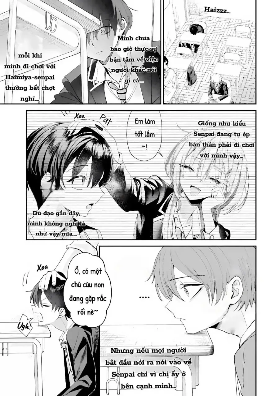 haimiya-senpai wa kowakute kawaii Chapter 20.1 5