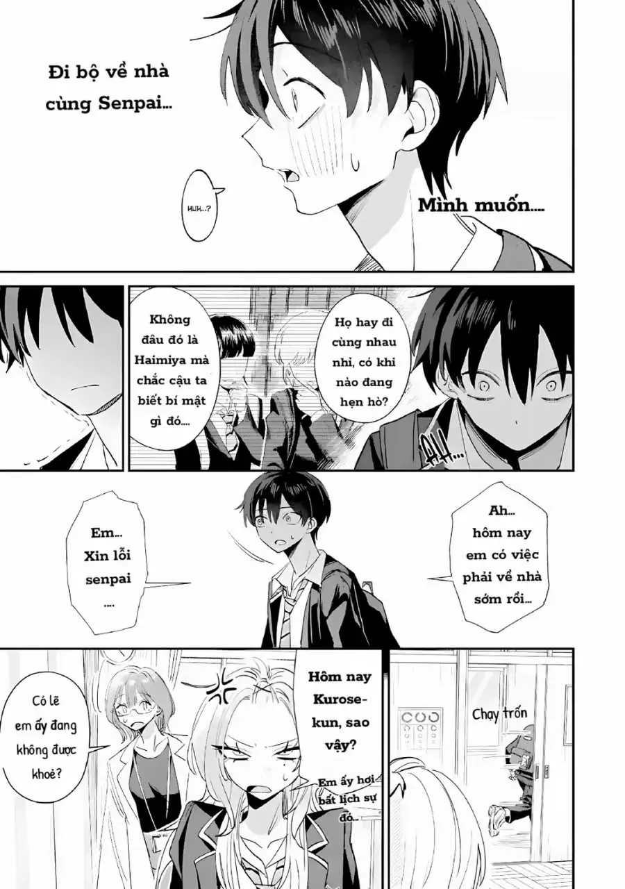 haimiya-senpai wa kowakute kawaii Chapter 20.2 4