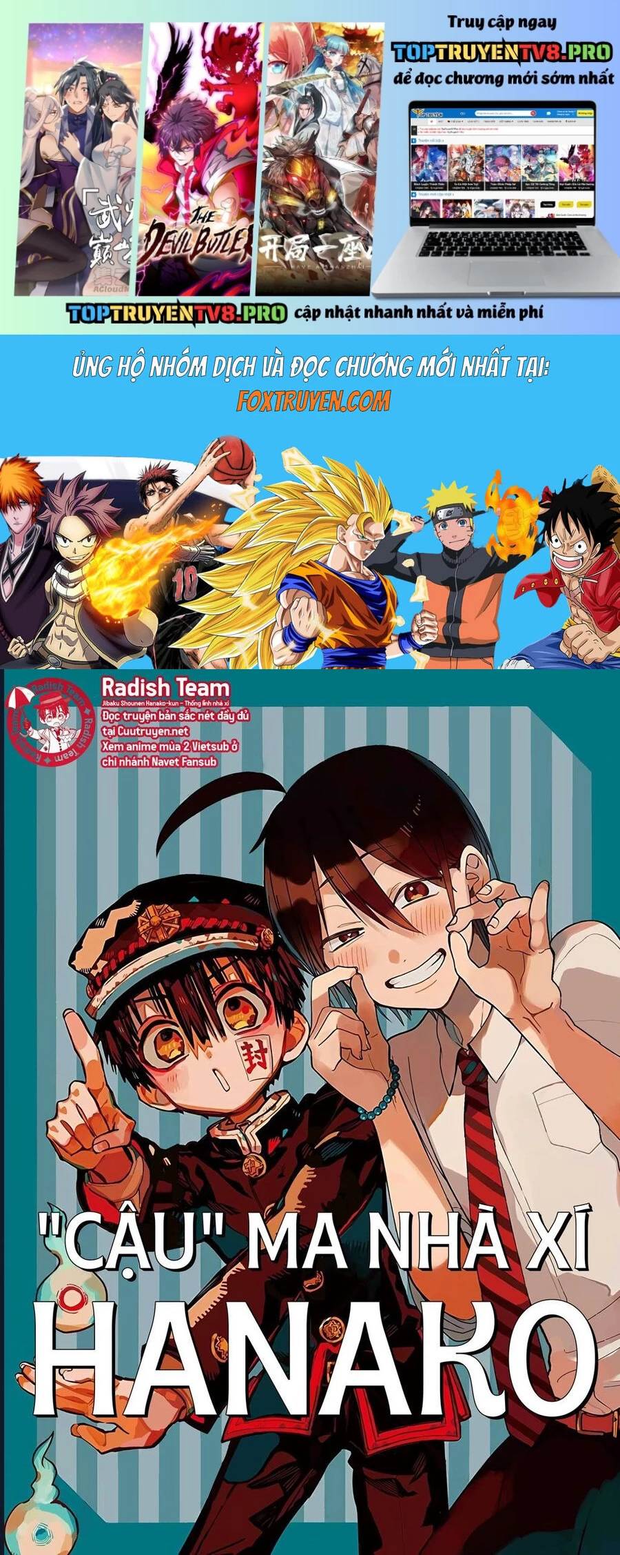 Hanako-Kun Nhà Xí Chapter 101 - Next 