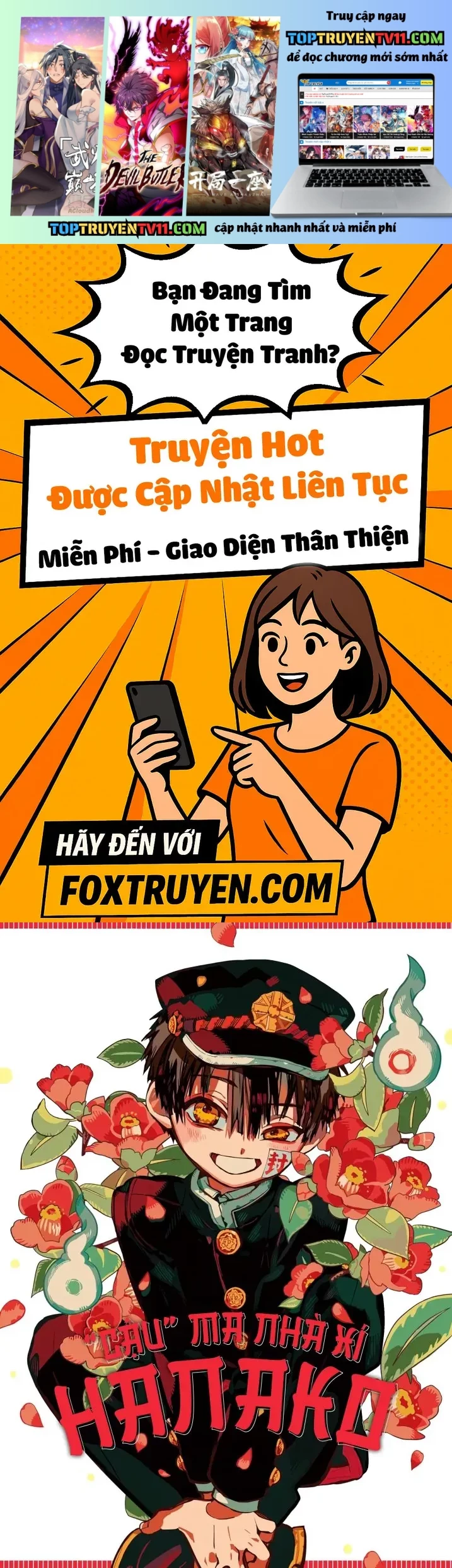 Hanako-Kun Nhà Xí Chapter 111 - Trang 2