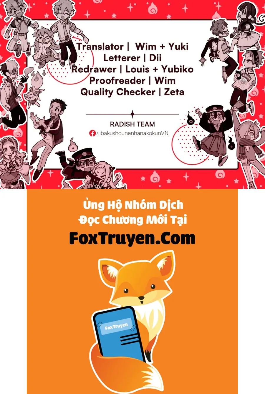 Hanako-Kun Nhà Xí Chapter 111 - Trang 2