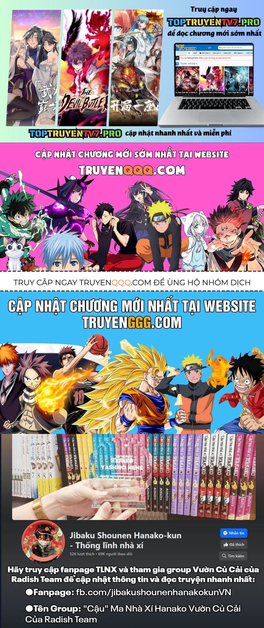 Hanako-Kun Nhà Xí Chapter 98 - Trang 2