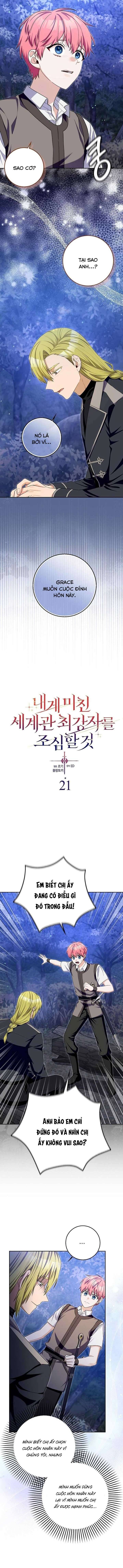 Hãy Cẩn Thận Với Người Đàn Ông Mạnh Nhất Đang Mê Muội Tôi Chapter 21 2