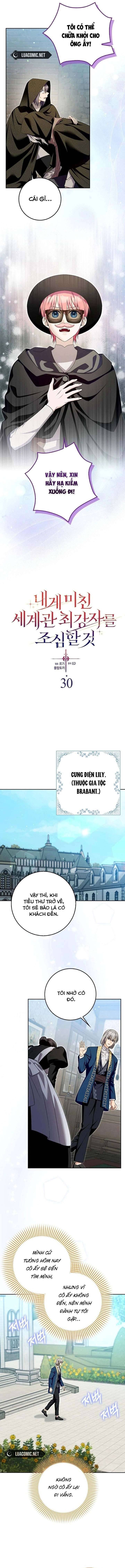 Hãy Cẩn Thận Với Người Đàn Ông Mạnh Nhất Đang Mê Muội Tôi Chapter 30 3