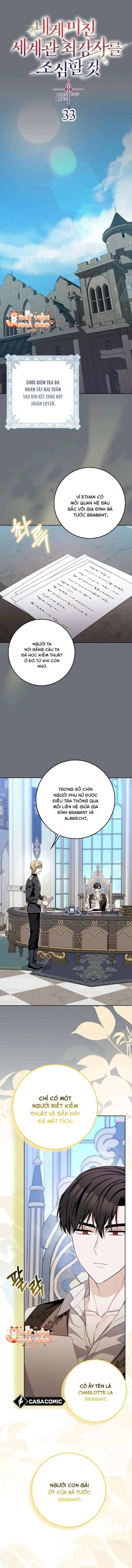 Hãy Cẩn Thận Với Người Đàn Ông Mạnh Nhất Đang Mê Muội Tôi Chapter 33 4