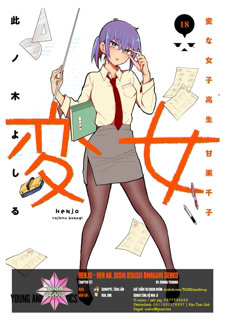 Henjo – Hen na Joshi Kousei Amaguri Chiko Chapter 121 - Trang 2