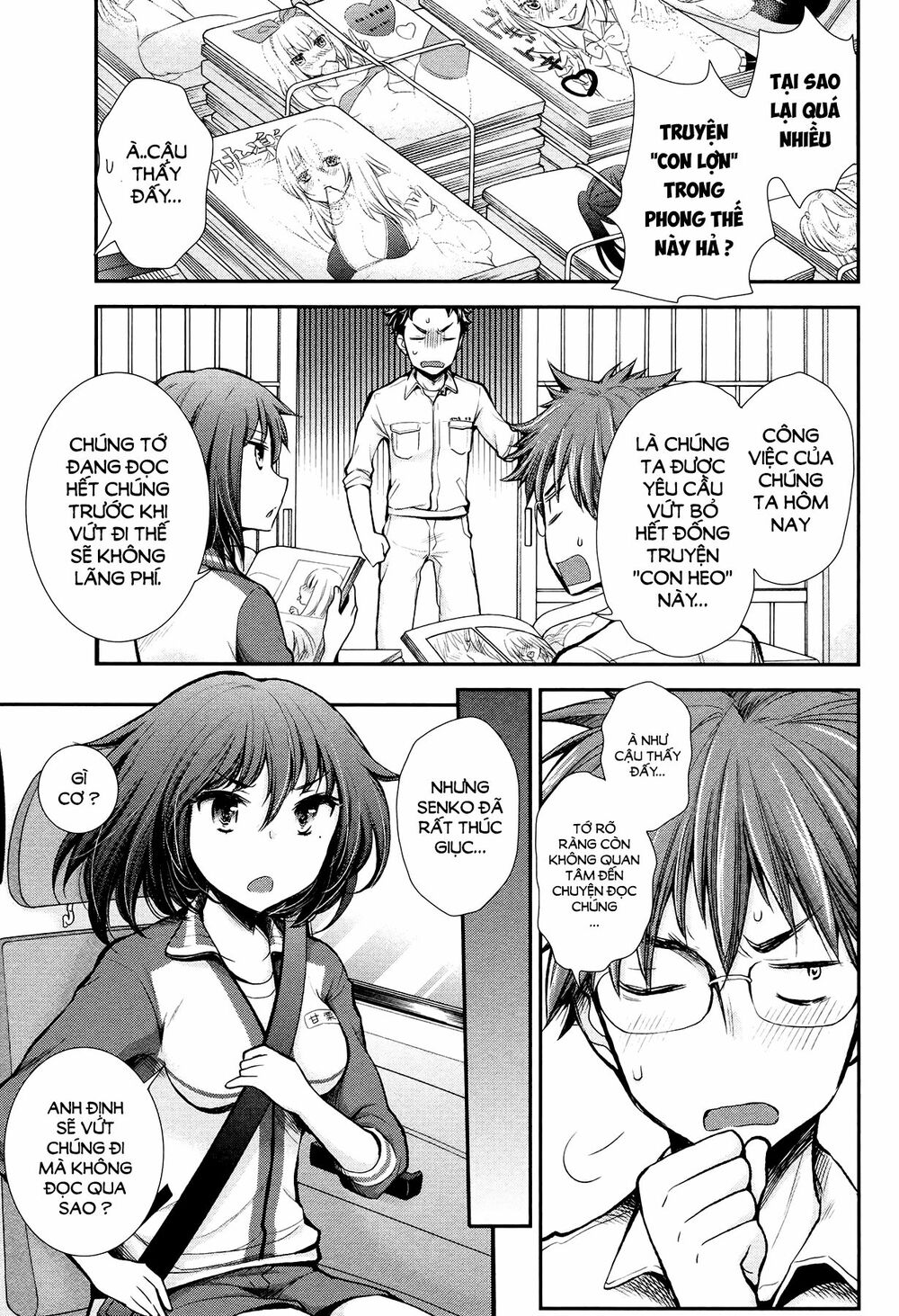Henjo – Hen na Joshi Kousei Amaguri Chiko Chapter 13 - Trang 2