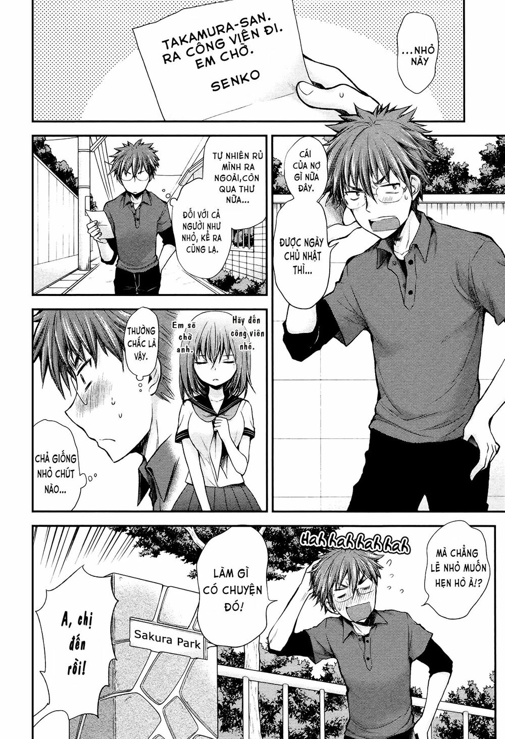 Henjo – Hen na Joshi Kousei Amaguri Chiko Chapter 19 - Trang 2