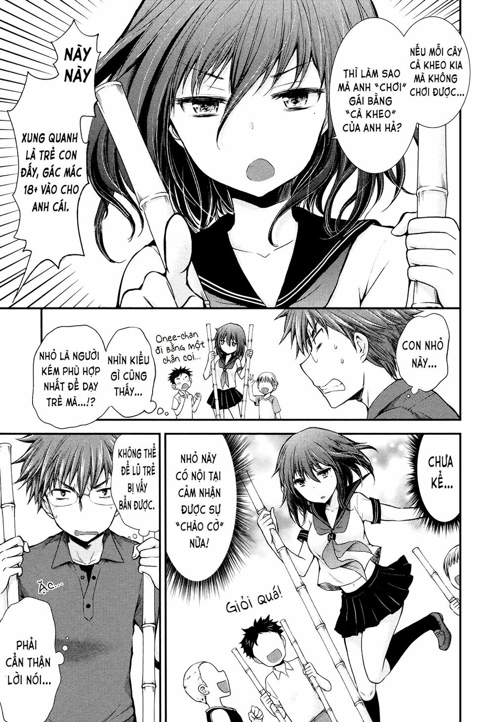 Henjo – Hen na Joshi Kousei Amaguri Chiko Chapter 19 - Trang 2