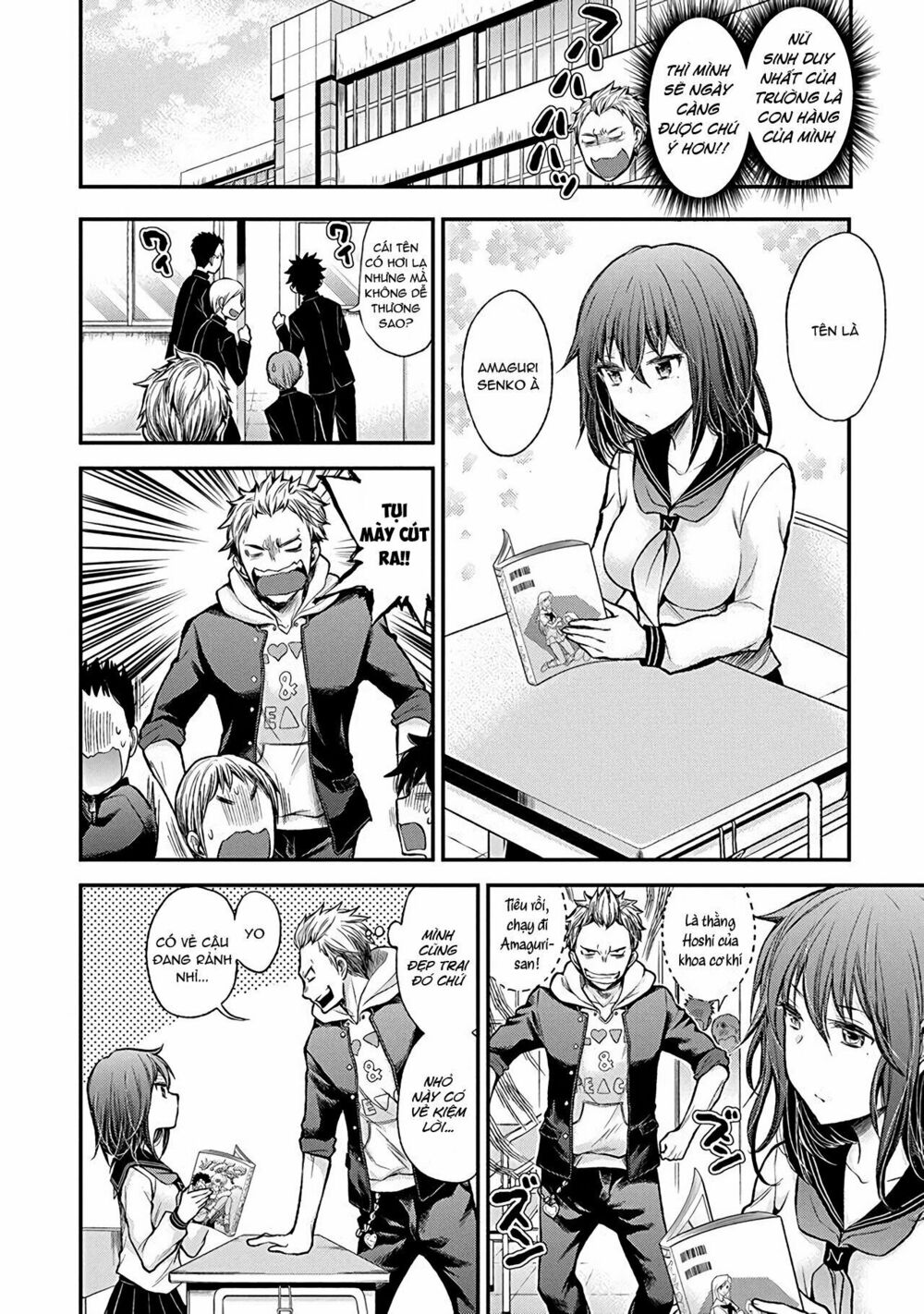 Henjo – Hen na Joshi Kousei Amaguri Chiko Chapter 38.5 - Trang 2