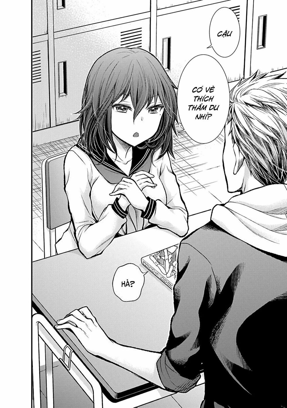Henjo – Hen na Joshi Kousei Amaguri Chiko Chapter 38.5 - Trang 2