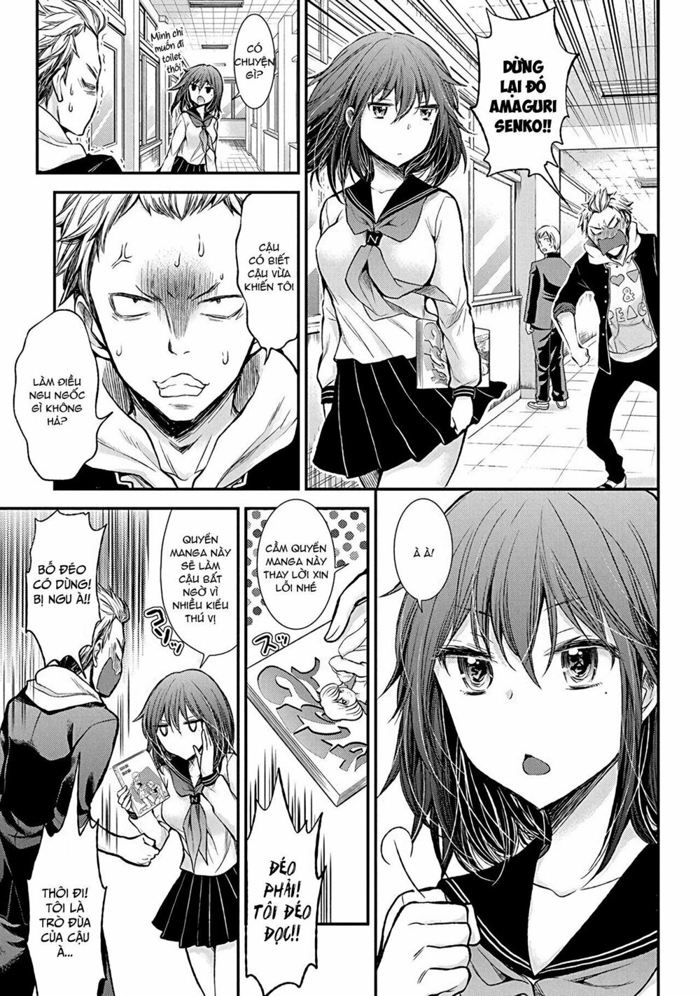 Henjo – Hen na Joshi Kousei Amaguri Chiko Chapter 38.5 - Trang 2
