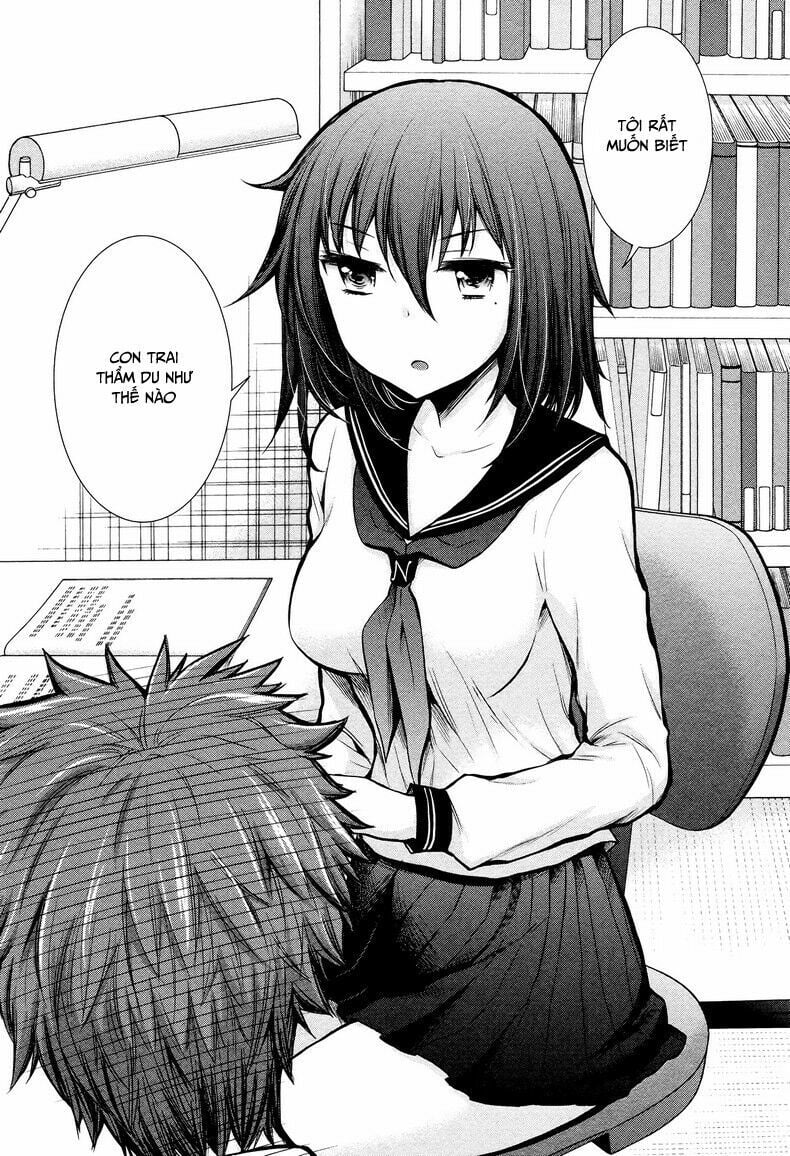 Henjo – Hen na Joshi Kousei Amaguri Chiko Chapter 8 - Trang 2