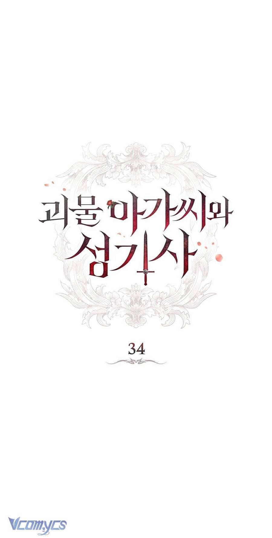 Hiệp Sĩ Thánh Và Cô Nàng Quái Vật Chap 34 32