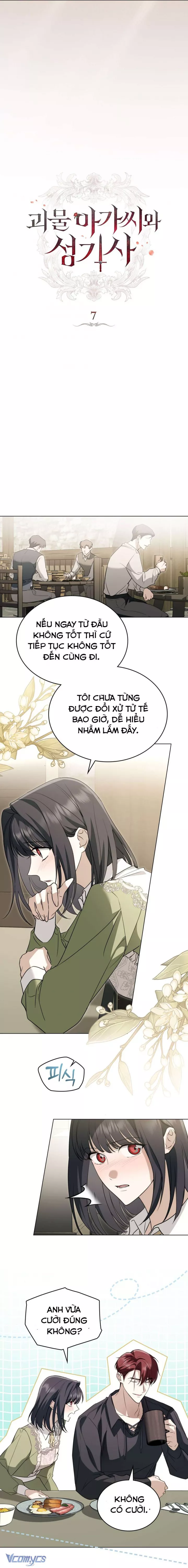 Hiệp Sĩ Thánh Và Cô Nàng Quái Vật Chap 7 5