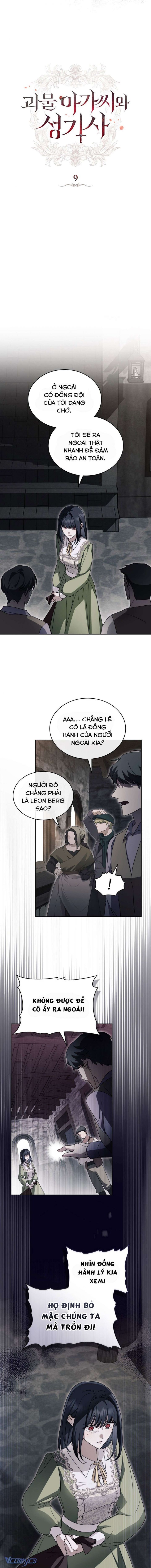 Hiệp Sĩ Thánh Và Cô Nàng Quái Vật Chap 9 5