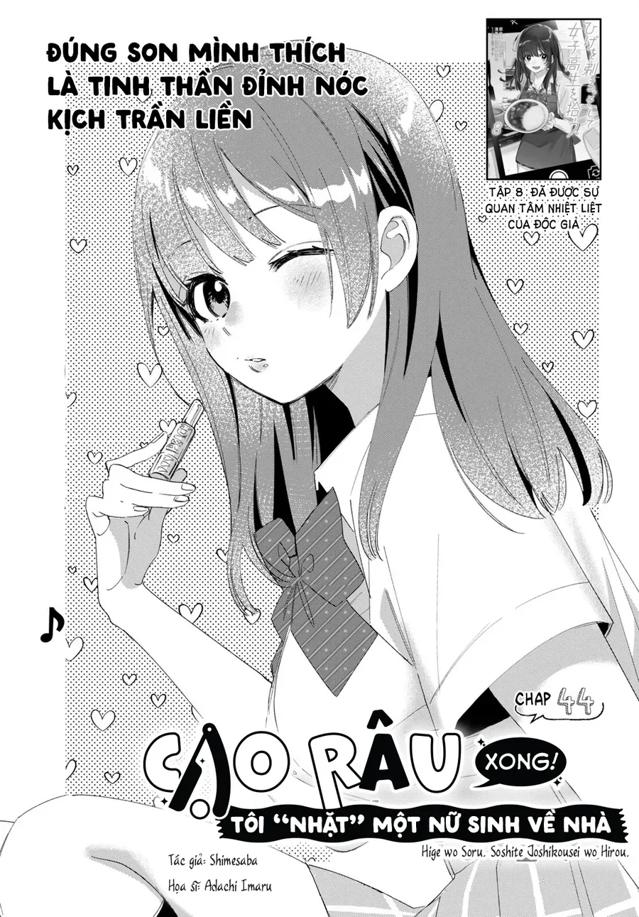 Hige Wo Soru. Soshite Joshikosei Wo Hirou Chapter 44.1 5