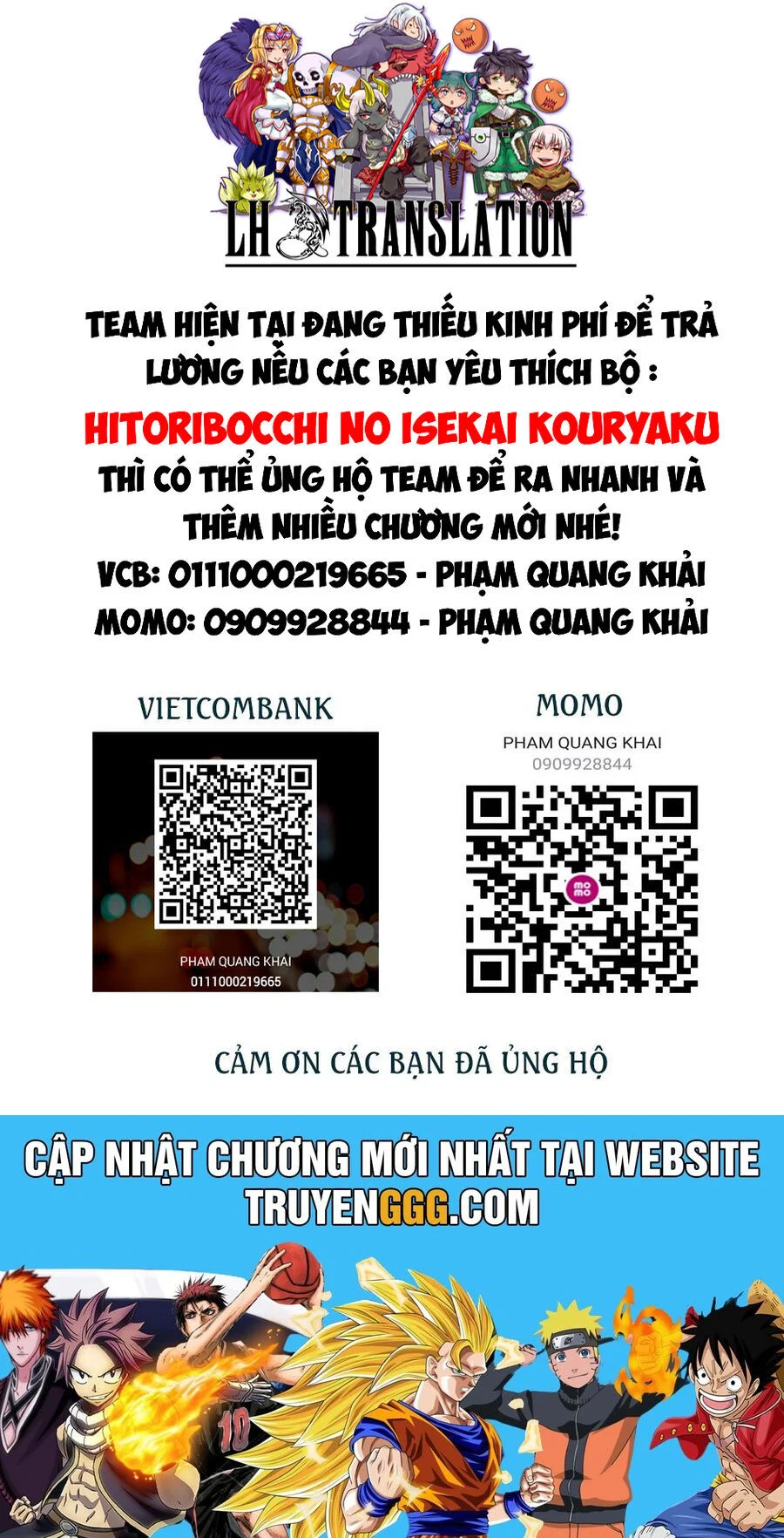 Hitoribocchi No Isekai Kouryaku Chapter 144 - Trang 2