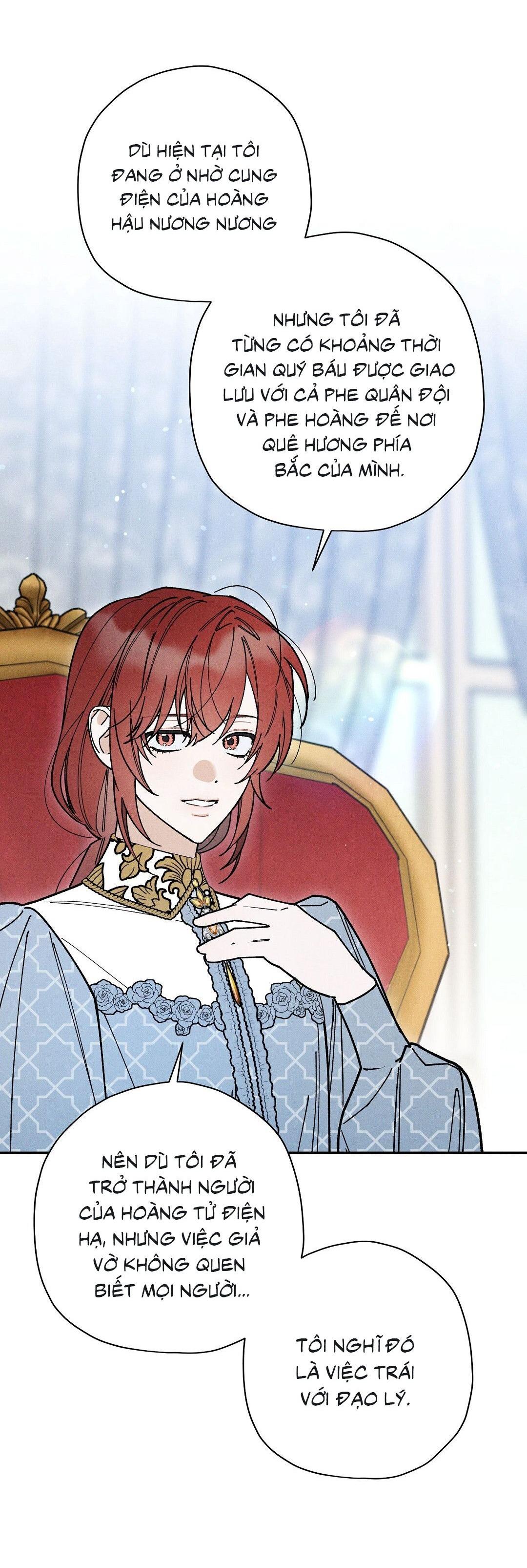 HOÀNG TỬ HƯ HỎNG CHE GIẤU MÌNH LÀ OMEGA Chapter 73 - Trang 2