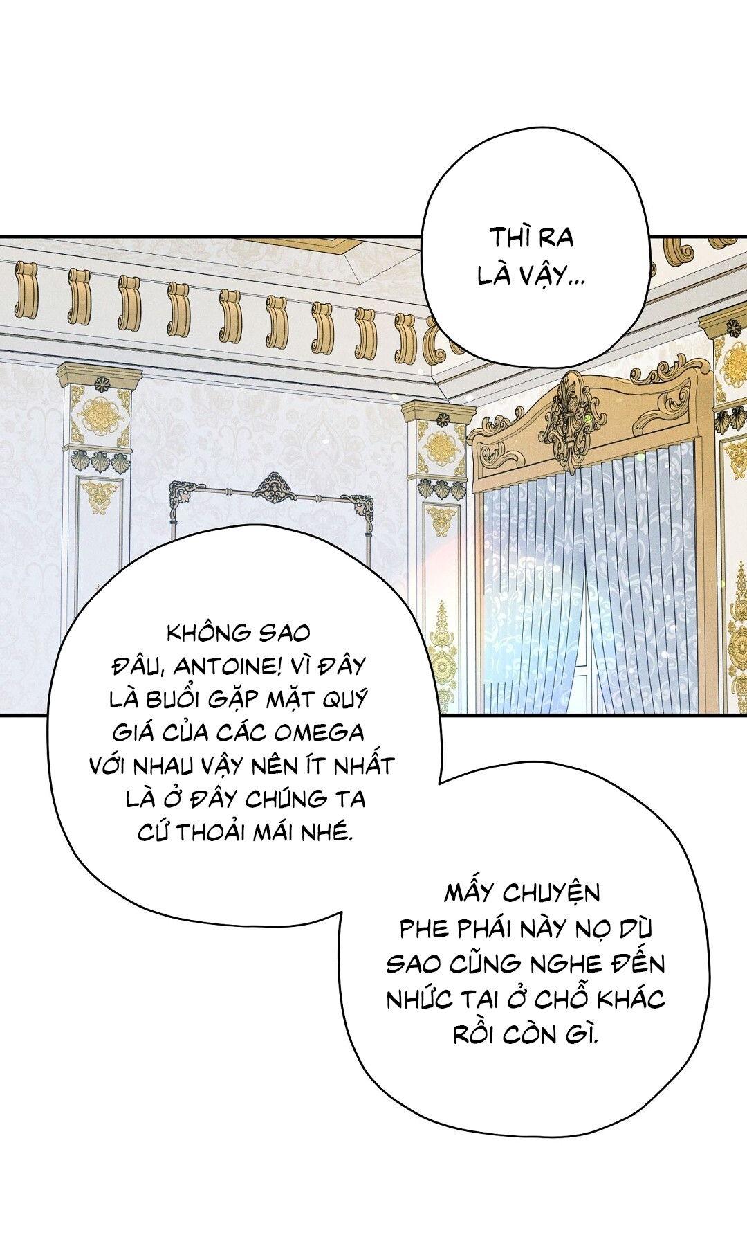 HOÀNG TỬ HƯ HỎNG CHE GIẤU MÌNH LÀ OMEGA Chapter 73 - Trang 2