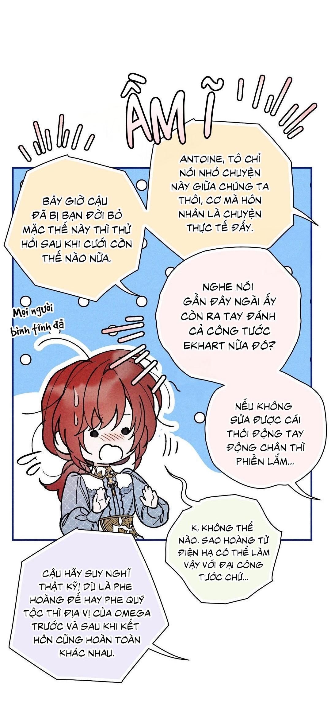 HOÀNG TỬ HƯ HỎNG CHE GIẤU MÌNH LÀ OMEGA Chapter 73 - Trang 2