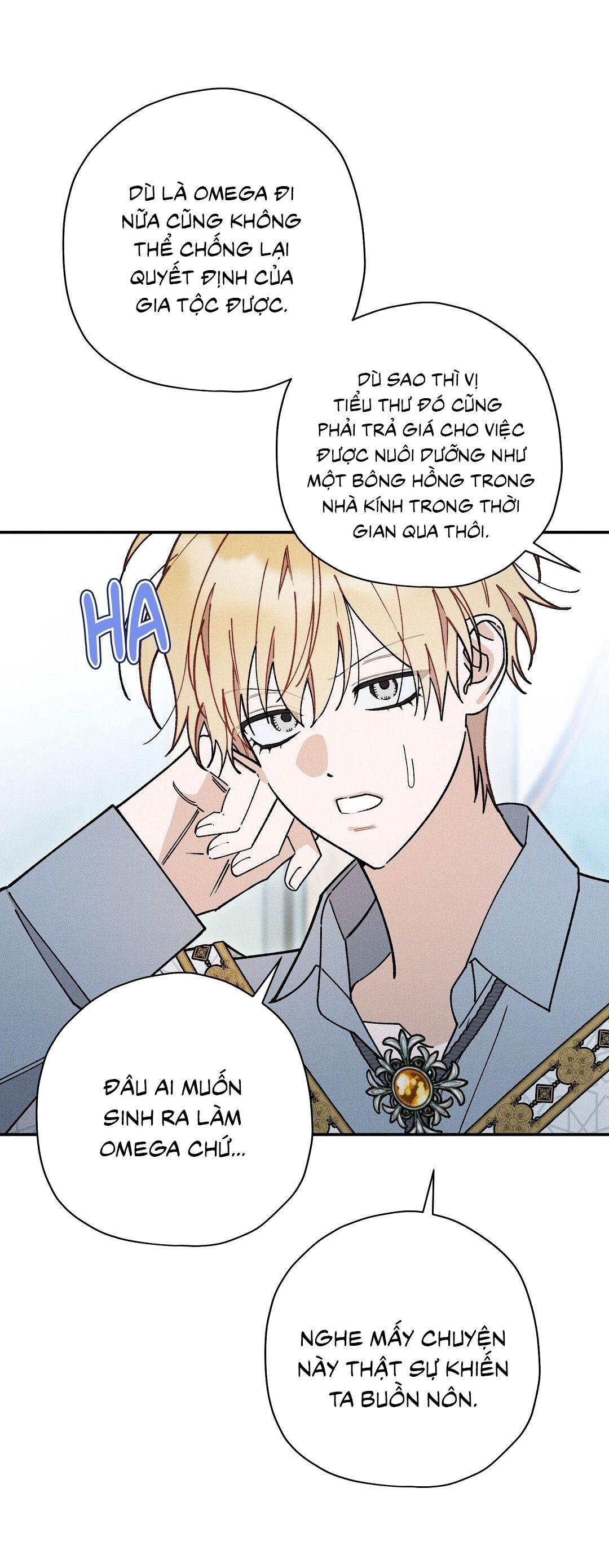 HOÀNG TỬ HƯ HỎNG CHE GIẤU MÌNH LÀ OMEGA Chapter 73 - Trang 2