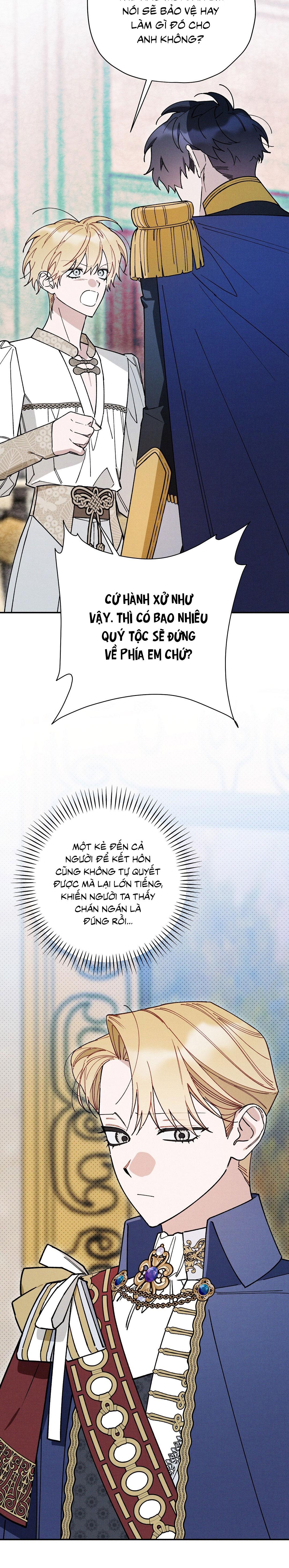 HOÀNG TỬ HƯ HỎNG CHE GIẤU MÌNH LÀ OMEGA Chapter 82 - Trang 3