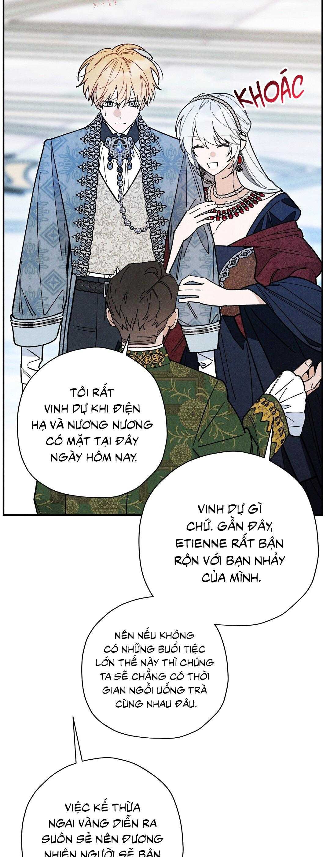 HOÀNG TỬ HƯ HỎNG CHE GIẤU MÌNH LÀ OMEGA Chapter 74 - Trang 2