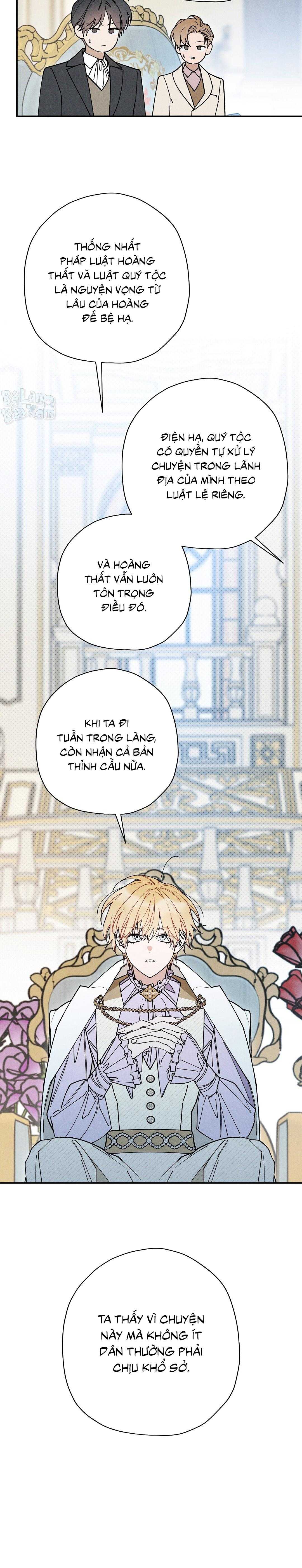 HOÀNG TỬ HƯ HỎNG CHE GIẤU MÌNH LÀ OMEGA Chapter 87 - Trang 3