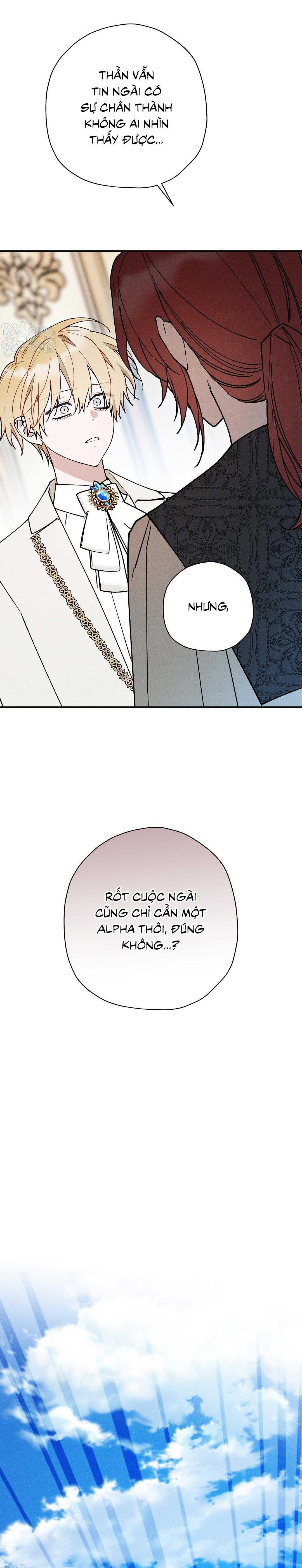 HOÀNG TỬ HƯ HỎNG CHE GIẤU MÌNH LÀ OMEGA Chapter 89 - Trang 3