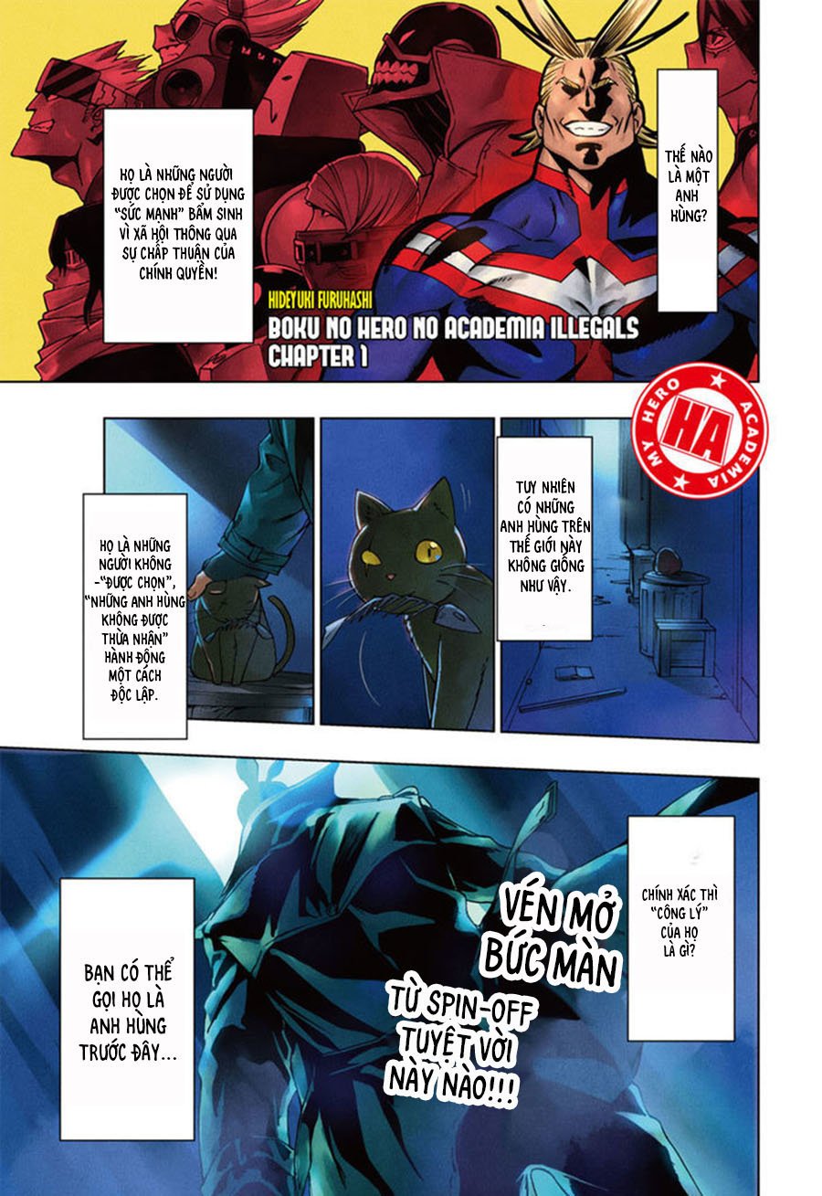 Học Viện Anh Hùng Ngoại Truyện Chapter 1 4
