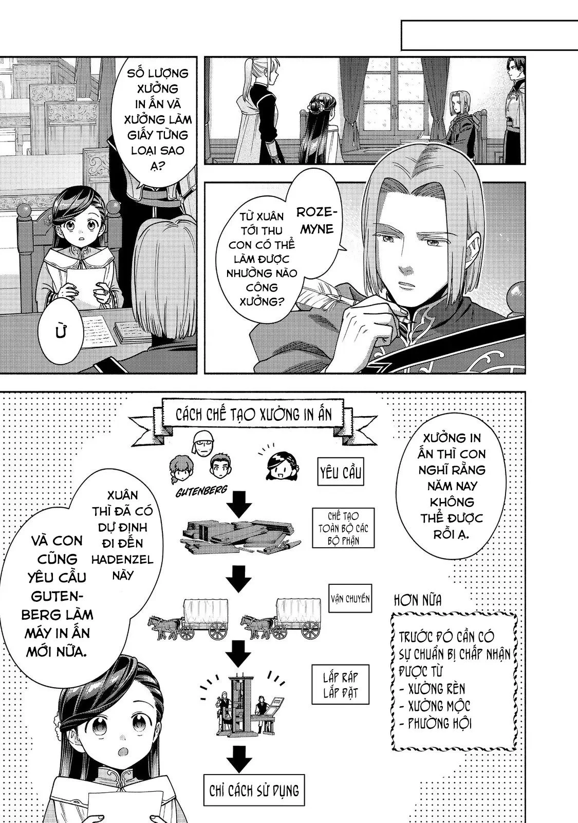 Honzuki No Gekokujou : Koshiki Komikku Ansoroji Chapter 46 - Next 